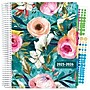 2025-2026 Global Printed Products Deluxe Teal Floral 8.5" x 11" Academic Weekly & Monthly Planner, Plastic Cover~#|#~D97856FC-611C-4FE6-BC25987A1FEC2D3A_sc7