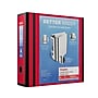 Staples Heavy Duty 4" 3-Ring Better Binder, D-Ring, Red (ST55815-CC)~#|#~D97A2B7C-5430-47D5-89E5CE4F29DDC64A_sc7