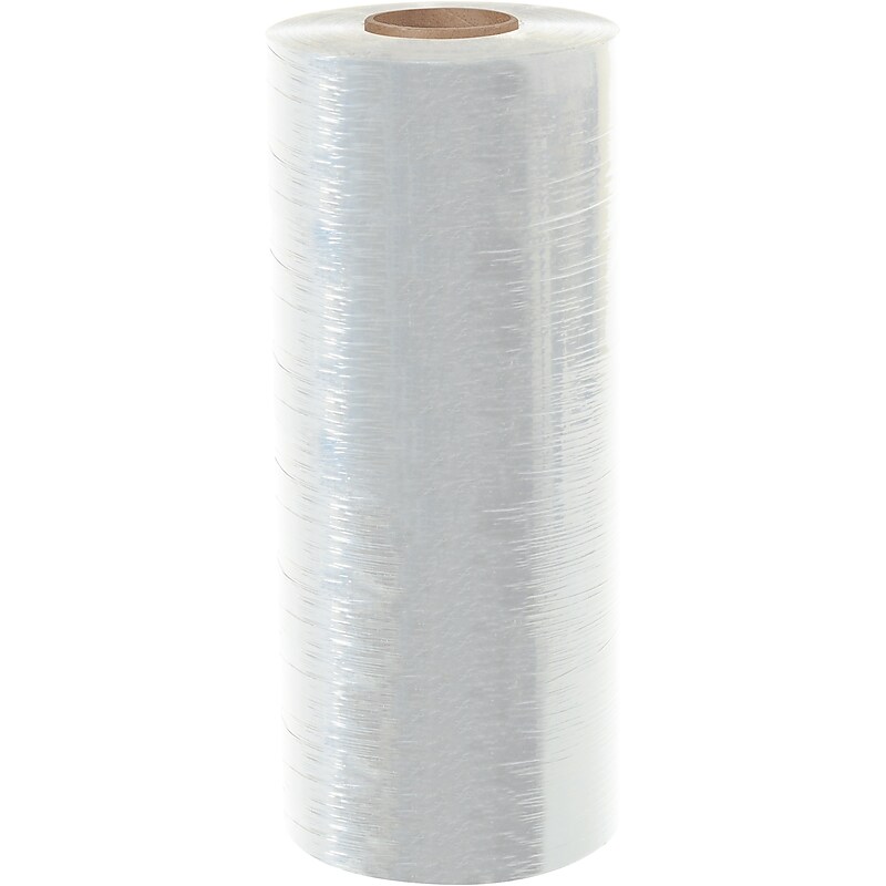 20" x 5000' 75 Gauge Cast Machine Length Stretch Wrap, Clear (MSF20755C) image 1