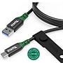 Plugable 3.3' USB-C to USB-A Cable, Black (USBC-A1M)~#|#~D9809417-0F70-4AFA-869F77E30EA6480D_sc7