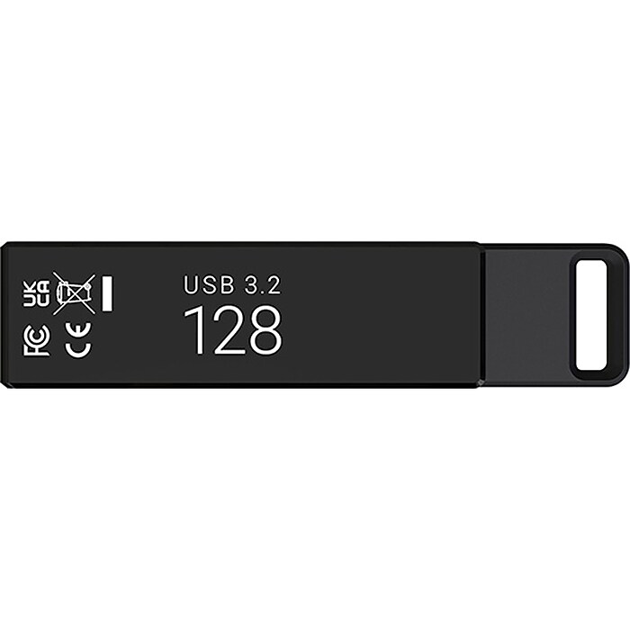 PNY Elite-X 128GB Type-C 3.2 Flash Drive, Black (P-FDI128ELTXC-G