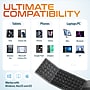 Delton F75 Small Wireless Foldable Portable Keyboard and Touchpad, Black (DKBF75)~#|#~D988DF65-6220-4E7E-BFF80EC5A7B55E77_sc7