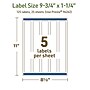 Avery Dissolvable Rectangle Multipurpose Labels, 9.75" x 1.25", Off-white, 125/Pack (94262)~#|#~D98B27B6-D2F7-4213-B7E3984236C6E37C_sc7