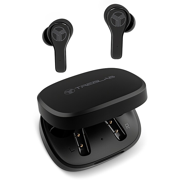 Treblab WX8 Wireless Earbuds, Bluetooth, Black (WX8) | Staples