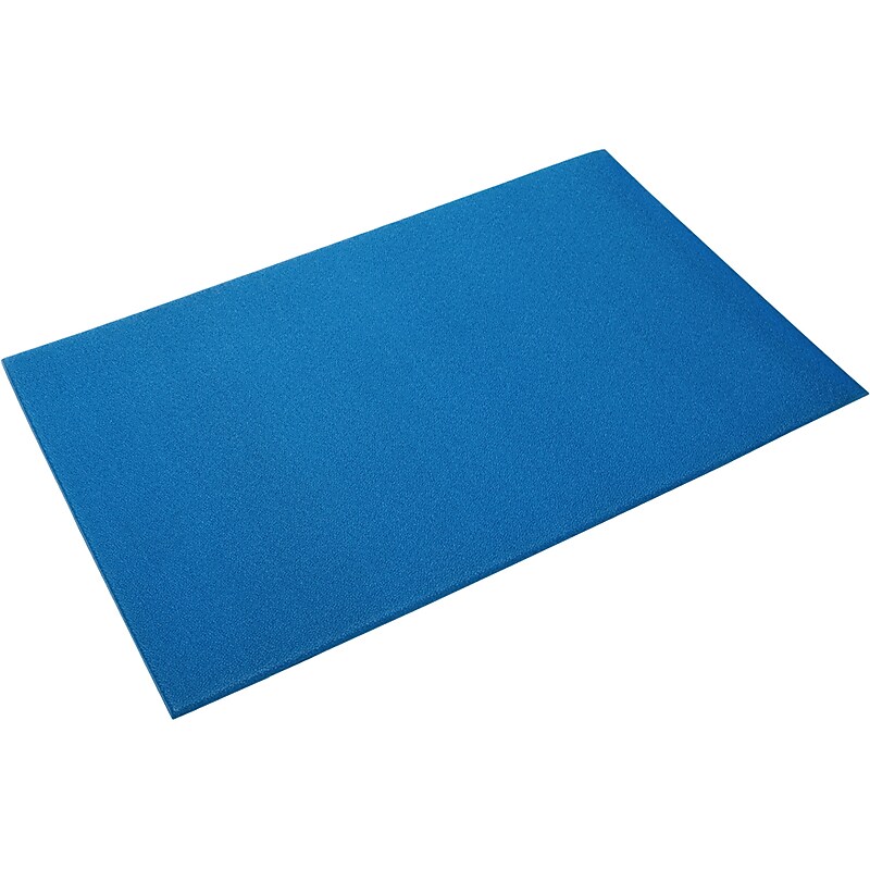 Crown Mats Comfort-King Anti-Fatigue Mat, 36" x 144", Blue (CK 0312BL) image 1
