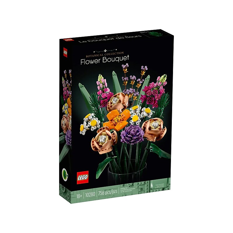 LEGO Icons Botanical Collection Flower Bouquet Building Set (10280) image 1