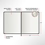Staples Pro120 Elite™ Hardcover Journal, 8" x 10", Narrow Ruled, Black, 195 Pages (ST63364)~#|#~D99BC5CC-463F-423B-B38E8CB31E6726FD_sc7