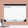 2027 AT-A-GLANCE 21.75" x 17" Monthly Desk Pad Calendar, White/Blue (SW200-00-27)~#|#~D99BF050-5A80-4B41-80991AA6A2268511_sc7