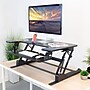 Mount-It! Mount-It! 36"W Rectangular Adjustable Standing Desk Converter, Black (MI-7926)~#|#~D99FCBB9-B9D5-4915-B45724B53E489E6C_sc7