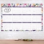 2026-2027 AT-A-GLANCE Badge Floral 36" x 24" Academic & Calendar Year Dry-Erase Wall Calendar, Reversible (1791F-550P-27)~#|#~D9A5AF89-7548-4E65-89D7CE635E9D07B0_sc7