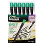 Dri Mark Dual Detector Counterfeit Pens, 6/Pack (351UV6)~#|#~D9A73FB7-31C0-49E3-B8905C052CAB5EE9_sc7