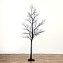 Nearly Natural 6' Pre-Lit Halloween Minimalist Twig Artificial Fall Tree with 320 Orange and Purple LED Lights (T4926)~#|#~D9AA2204-FFA4-401D-81EACCA66F448F01_sc7