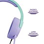 4Gamers Panther Stereo Gaming Over-the-Ear Headset, 3.5mm, Purple/Green (XP-PANTHER-MLM-4G)~#|#~D9AD6A51-4180-4EB6-8E5B8BFE9F61C9DF_sc7