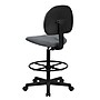 Flash Furniture Fabric Drafting Stool, Gray (BT-659-GRY-GG)~#|#~D9B01197-410D-415B-A48ED10959A0BBE3_sc7