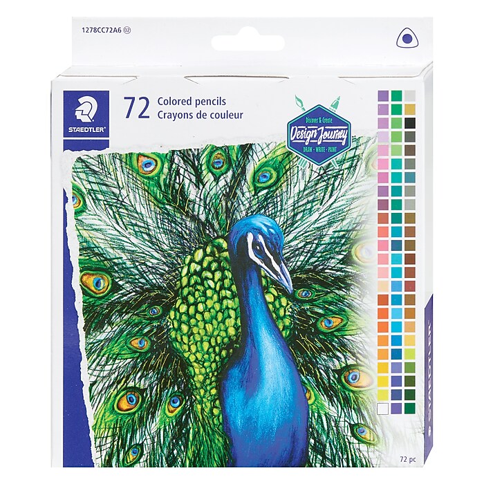Staedtler Design Journey Professional Triangular Colored Pencils
