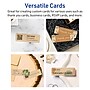 Avery Business Cards, 1" x 3", Matte Kraft Brown, 160/Pack (95284)~#|#~D9B1EBD2-1E28-464F-955C2DD2EB44BF8C_sc7