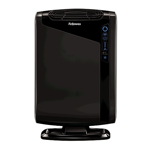 Fellowes AeraMax,True HEPA Console Air Purifier, Black (9286201/AEAAMAX) Staples