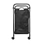 Household Essentials 3-Section Rolling Laundry Sorter, Polyester, Black (HE1111)~#|#~D9BF475D-4178-4492-B43BAD60145E7572_sc7