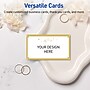Avery Gold-Metallic Ornaments Matte Blank Card, White, 80/Pack (S00-FHC)~#|#~D9C018D6-EC2C-4976-9B4826CD55F5660F_sc7