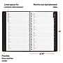 Staples 5" x 8" Phone/Address Book, Black (ST12955)~#|#~D9C27873-2AAD-454A-B7F56AC7187EE6E9_sc7