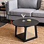 Storied Home Mango Wood and Cane Coffee Table, Black (EC0658)~#|#~D9C45173-45CF-4BA6-AE661D9B6147437B_sc7