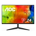 AOC 24B1H 24" LCD Monitor, Black