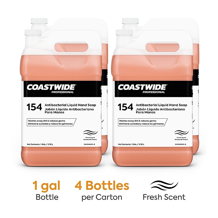 Coastwide Professional Antibacterial Liquid Hand Soap, 1 Gal