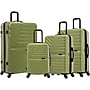 InUSA Aurum 4-Piece Hardside Spinner Luggage Set, Green (IUAURSMLXL-GRN)~#|#~D9C7A48A-F14C-4EAC-8CDE8C331098D232_sc7