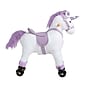 Happy Trails Ride on Horse Walking Unicorn Toy, White/Purple (80-BF011)~#|#~D9C8EB0B-0B4A-49CE-B7FFE495BD77FCCD_sc7
