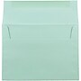 JAM Paper A7 Invitation Envelope 5 1/4" x 7 1/4", Aqua Blue, 100/Pack (1523985d)~#|#~D9D1D7F1-9768-43FC-AAAB952CA0475FA7_sc7