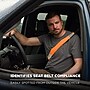 Ergodyne GloWear 8105 High Visibility Seat Belt Cover, Orange, 2/Pack (29035)~#|#~D9D4FACB-A07B-4654-AE724715AA5E2494_sc7