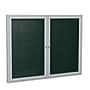 Ghent Vinyl Enclosed Bulletin Board, Aluminum Frame, 4' x 3' (PA23648VX-183)~#|#~D9DB5F6B-7B1E-4B0D-B2834FBA5A6484C6_sc7