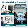 Purely S402 Adjustable Monitor Stand, Up to 22" Monitor, Black (PMS402)~#|#~D9DB8703-718C-4B51-828D424C25E93666_sc7