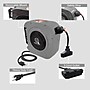 Hose Reel Pro 50 ft. Extension Cord Reel, 3-Outlet, 12 AWG, Gray (EC-GY-50)~#|#~D9DD7898-2393-4E54-BBFB03CCF1425629_sc7