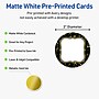 Avery Round Integrated Cards, Matte White, 100/Pack (19479370890)~#|#~D9DE42A2-DCC3-4646-A51CF4695271A9DF_sc7