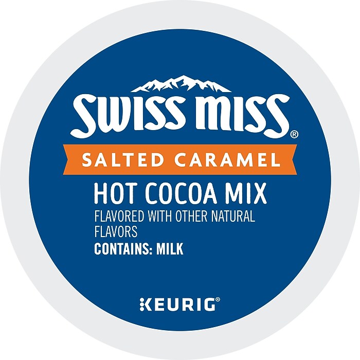 Swiss Miss Salted Caramel Hot Cocoa Mix, Keurig® K-Cup® Pods, 88