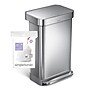 simplehuman 12 Gallon Trash Bag, Low Density, White (CW0261)~#|#~D9E1445D-C051-4EB9-84B6FEE0ADF3CB02_sc7