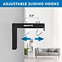 Mount-It! 6" Universal Projector Screen Mount, Wall or Ceiling Installation, Black, 2/Pack (MI-630BLK)~#|#~D9E1AC87-B0DB-474A-BD1A5AFE8534B9E4_sc7