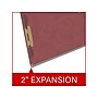 Medical Arts Press Pressboard Classification Folder, 2" Expansion, Letter Size, Dark Red, 25/Box (DV-T42-02-3ARD)~#|#~D9E32605-E284-44C8-AD3BC20A9C2BBB18_sc7
