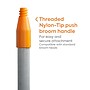 Coastwide Professional™ 60" Fiberglass Push Broom Handle, Threaded Nylon Tip (CW61074-CC)~#|#~D9E5FB23-377B-4DCA-A1993B6CB5701EF5_sc7