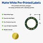 Avery Circle Multipurpose Labels, 2" Dia., White, 120/Pack (19479370393)~#|#~D9E6F491-F4E0-44E0-A0C9D8BD9C9C1157_sc7