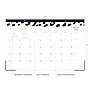 2026-2027 Blue Sky Leopard 11" x 17" Academic Monthly Wall Calendar, Black/White (149048-A27)~#|#~D9EED5EB-F7EC-4AA4-B702C054E79AC788_sc7