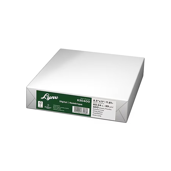 Lynx Digital 65 lb. Cover Paper, 8.5