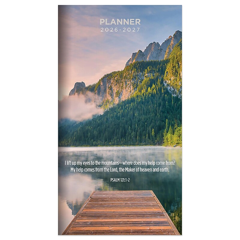 2026-2027 TF Publishing Bible 3.5" x 6.5" Monthly, Paperboard Cover, Multicolored (26-7004) image 1