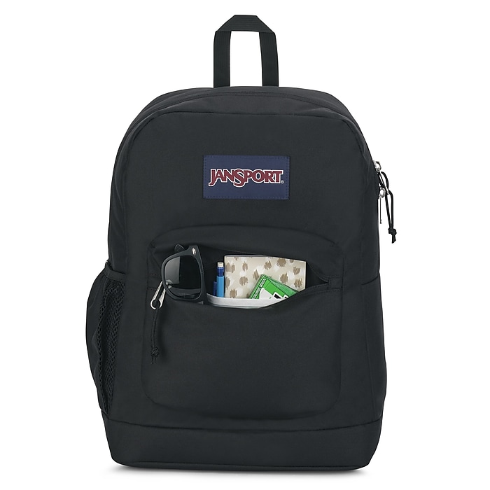 Jansport Cross Town Plus Laptop Backpack Medium Black JS0A7ZNZ008 Staples