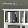 Bush Home Salinas Small Computer Desk with Hutch, Shiplap Gray/Pure White (MY72808-03)~#|#~DA10C8E2-33BD-4818-A75C5A68141BB1D6_sc7