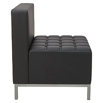 Alera®,  QUB Series Sectional, Armless L, Black