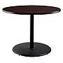 NPS CT Series 36" Round 30" Height Cafe Table, Round Base, Black Frame/Mahogany Top (CT13636RDPBTMMY)~#|#~DA125DB6-95EF-4A12-827760E2FC9E9DB1_sc7