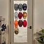 Household Essentials Over the Door Cotton Blend Cap and Hat Organizer with 15 Velcro Hangers, (HE1060)~#|#~DA130CB2-15EE-4E42-8CD3705D150DF2A9_sc7