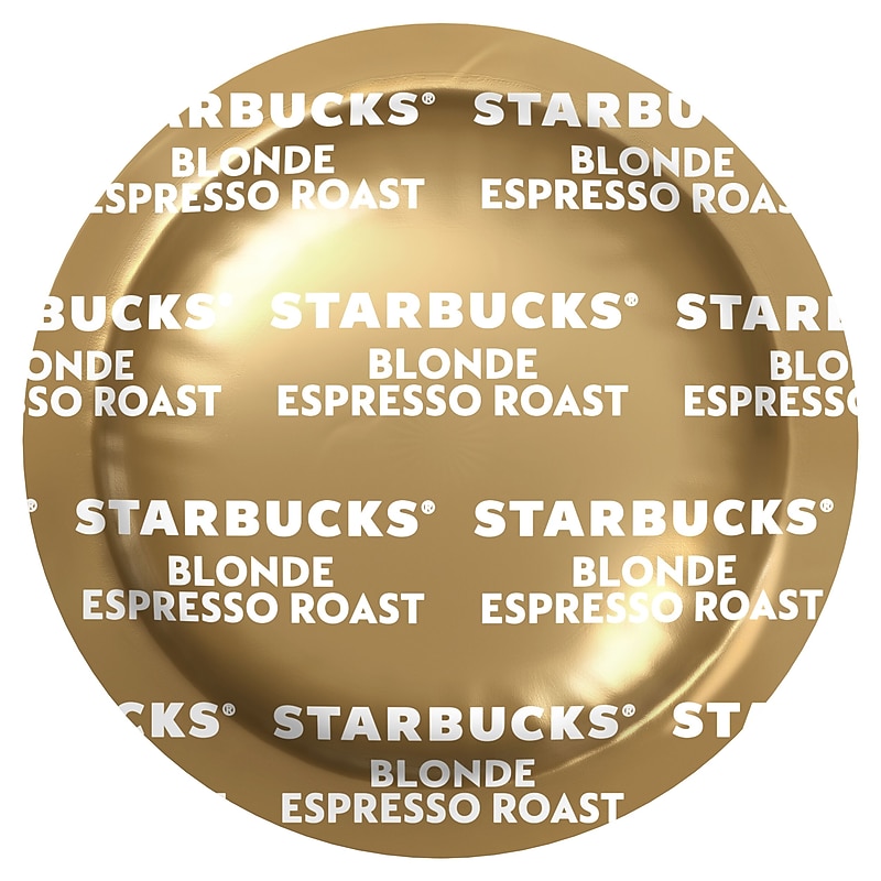 Nespresso Starbucks Blonde Espresso Coffee Nespresso Professional Capsules, Blonde Roast, 50/Box (2907.84) image 1